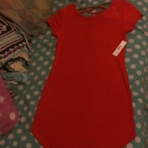 A No Boundaries red dress